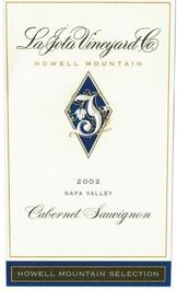 Cabernet Sauvignon Howell Mountain